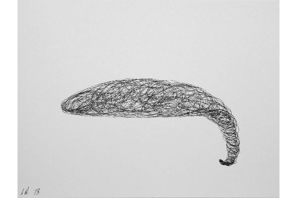 Drawn into Life VII, ink on Canson Bristol, 12x9 in.